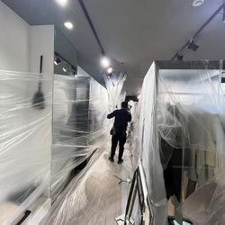 お店などの養生もしっかりと！の画像1