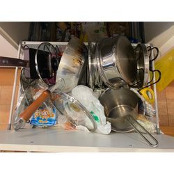 【ビフォーアフター公開】コンロ下収納、使いやすく整えました！の画像1