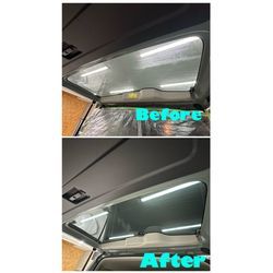 【カーフィルム施工】中古車販売店様へ出張施工の画像2