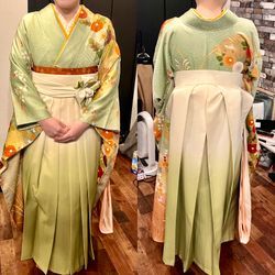 卒業式 袴着付け★の画像1