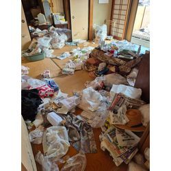 ゴミ屋敷清掃/撤去　①Beforeの画像2