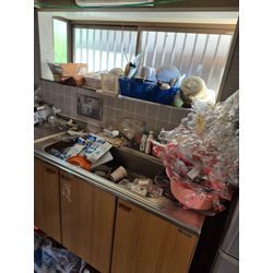 ゴミ屋敷清掃/撤去　①Beforeの画像3