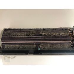 驚きの汚れ具合！アルミフィンまで徹底クリーニングの画像1