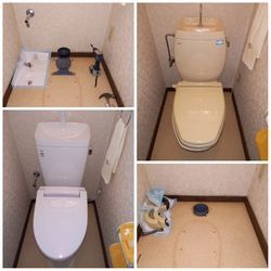 東大阪市トイレリフォーム　八尾市トイレ水漏れの画像1