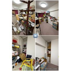 片付けのbefore after『物置部屋』『ダイニング』の画像2