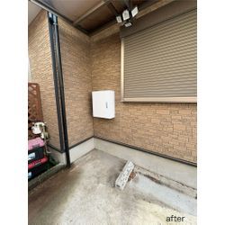 EV KOGYO製 充電ケーブル収納ボックス取り付け工事②の画像2