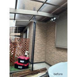 EV KOGYO製 充電ケーブル収納ボックス取り付け工事の画像1