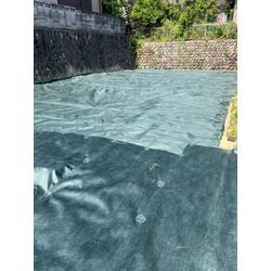 立木伐採、防草シート施工の画像3