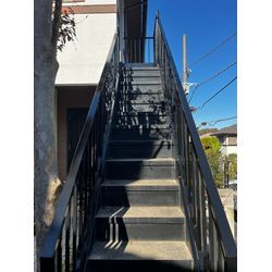 鎌倉市｜鉄骨階段の錆補修・部分塗装｜藤沢市の伊藤塗装（湘南地域対応）の画像3