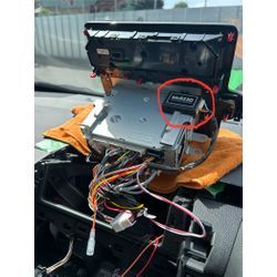 シエンタTVキット取り付けの画像2