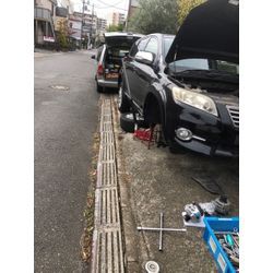 オルタネータ出張交換・ホームグランドに戻りガレージバークッキング🍳の画像2