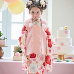 3歳七五三被布キャサリンコテージレンタル🎈の画像2