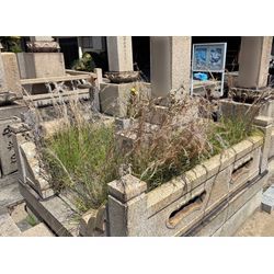 遠方で来られないお客様のお墓掃除のご依頼の画像1