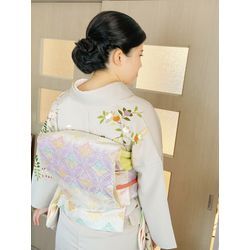 25/12/1 七五三　訪問着　ロング　シニヨンの画像2