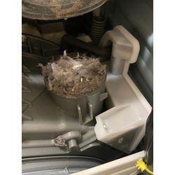 中原区 パナソニック NA-VX900BR ドラム式洗濯機分解クリーニングの画像2