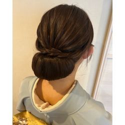 お宮参り♡まとめ髪の画像3