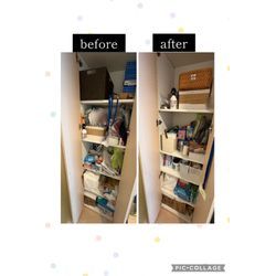 片付けのbefore after『おもちゃコーナー』『リビング』の画像3