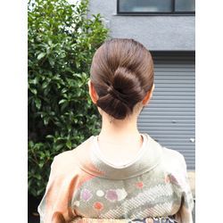 結婚式参列♡リボンのまとめ髪の画像3