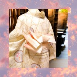 浴衣帯結び＊アシンメトリーの画像1