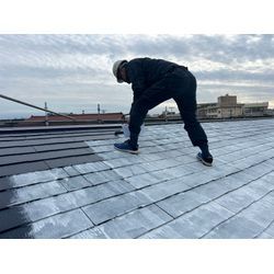 アパート屋根塗装☆遮熱施工！の画像2