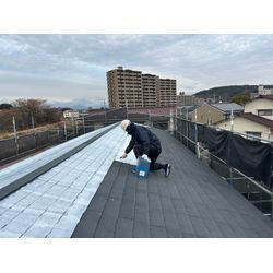 アパート屋根塗装☆遮熱施工！の画像1