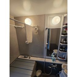 浴室の壁のリフォーム　パネル工法　国分寺市　２世帯住宅の画像1