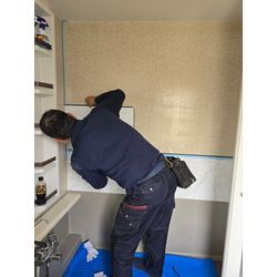 浴室の壁のリフォーム　パネル工法　国分寺市　２世帯住宅の画像3