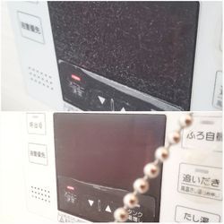 リピート❗ 本日は🛀浴室クリーニング。強烈😱鏡の水垢👀の画像2