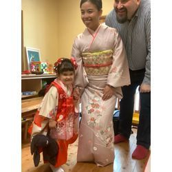 ママと一緒のお花で三歳さんのお支度（金沢市K様）の画像3