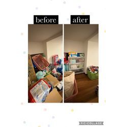 片付けのbefore after『階段下収納』の画像1