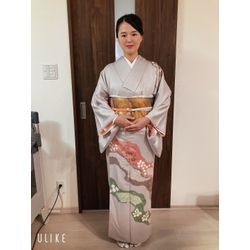 👶お宮参りママ 着付け＆ヘアセット💐ご自宅へ訪問お支度しました✨の画像2