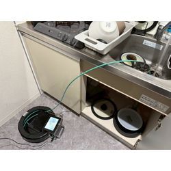 【神戸市中央区｜戸建ての雑排水つまり】原因は屋外排水のヘドロ詰まり💦の画像3