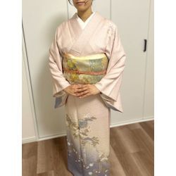 お宮詣り　訪問着の画像1