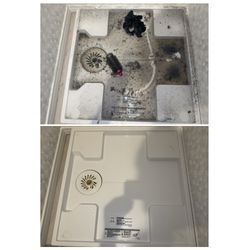 千葉市美浜区 洗濯機 排水口詰まり除去！の画像1