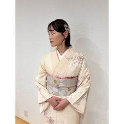 訪問着♡ボブスタイル（メイクモニター様）の画像2