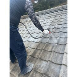 36年物の瓦塗装！の画像2