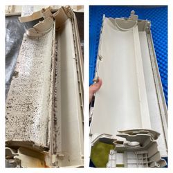 名古屋市千種区　パナソニック（CS-713CXR2）お掃除機能付エアコンを完全分解洗浄いたしましたの画像1