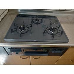 高崎市で汚れてしまったガスビルトインコンロの交換工事しましたの画像3