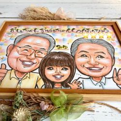 『敬老の日ギフト』のご紹介✨【画像あり】〜愛知の似顔絵屋さんがつむぐハッピーブログ〜の画像3