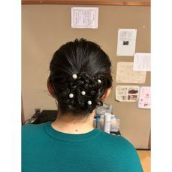 本日のお客様！！ドキドキバクバク！(お任せまとめ髪)の画像2