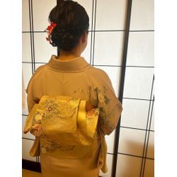 結婚式ご参列　訪問着変わり結びの画像3