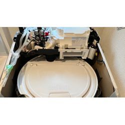 縦型洗濯機洗浄クリーニング_日立_BW-DKX120F_ビートウォッシュ乾燥機能付_分解洗浄_藤沢の画像2