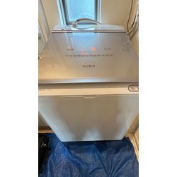 縦型洗濯機洗浄クリーニング_日立_BW-DKX120F_ビートウォッシュ乾燥機能付_分解洗浄_藤沢の画像1