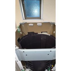 縦型洗濯機洗浄クリーニング_日立_BW-DKX120F_ビートウォッシュ乾燥機能付_分解洗浄_藤沢の画像3