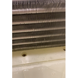 C33エラーの修理！SHARPシャープのドラム式洗濯機ES-WS14　ヒートポンプを分解洗浄できる業者をお選びくださいの画像3