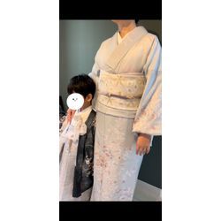 七五三　訪問着　5歳さん羽織袴の画像3