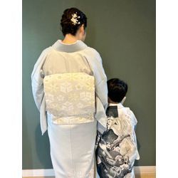 七五三　訪問着　5歳さん羽織袴の画像2