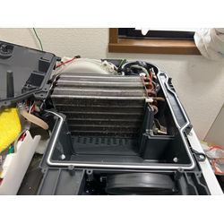 福岡市中央区 パナソニック ドラム式洗濯機 NA-LX125C 分解クリーニングの画像2