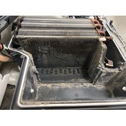 福岡市中央区 パナソニック ドラム式洗濯機 NA-LX125C 分解クリーニングの画像1