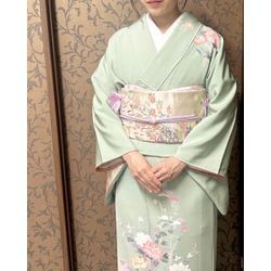 お宮詣り　お母様　訪問着の画像1